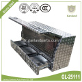 ثلاثة أدراج أداة Truck Tool Box Diamond Plate Aluminium